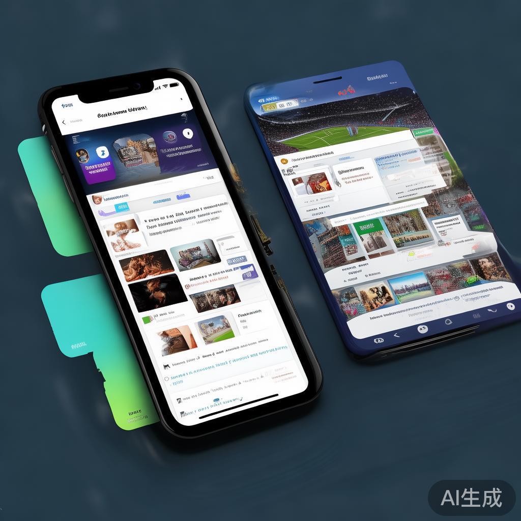 互动社区与赛事竞猜
在应用中，还设有体育社区板块