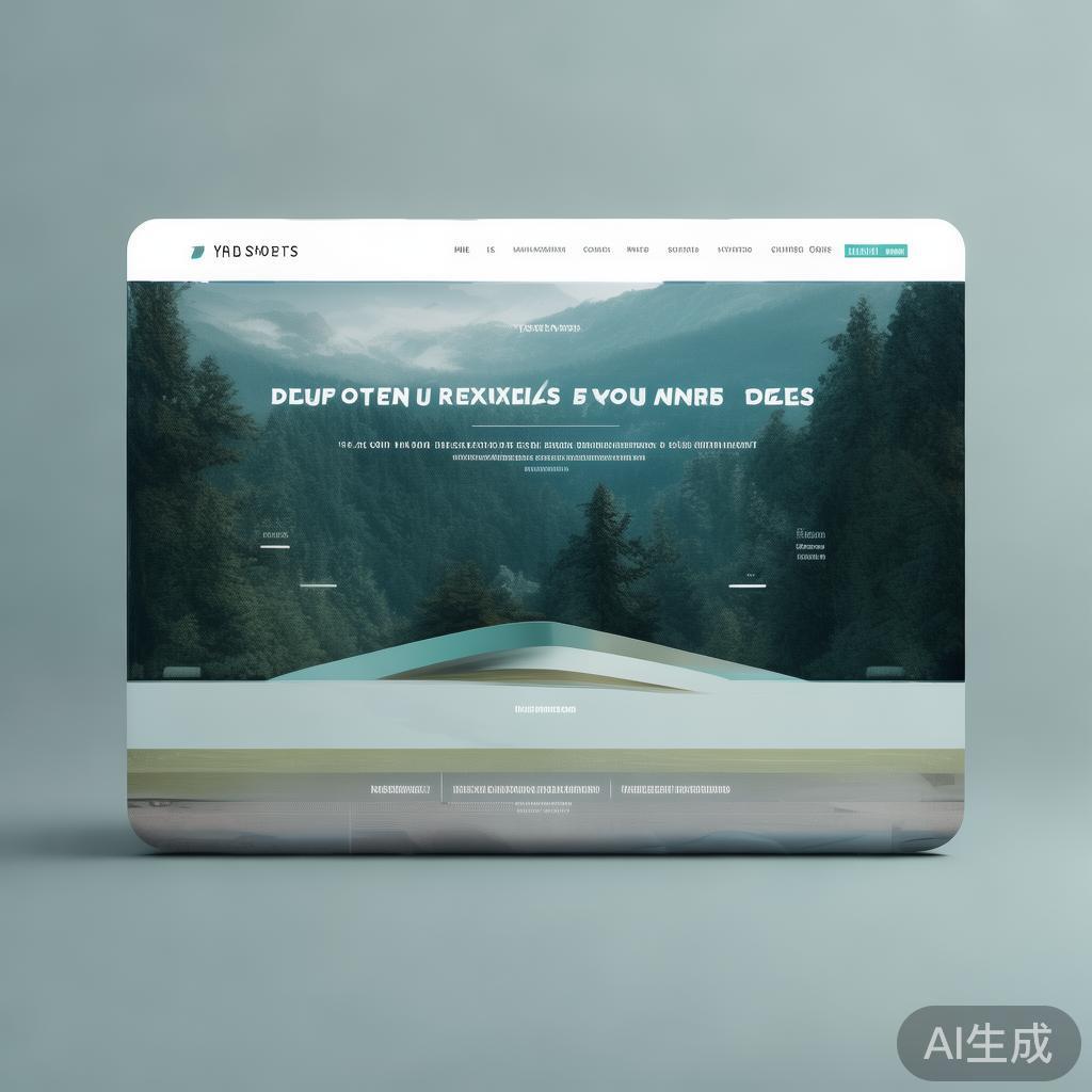 海德体育官网的首页设计强调简洁直观，色彩搭配具有现